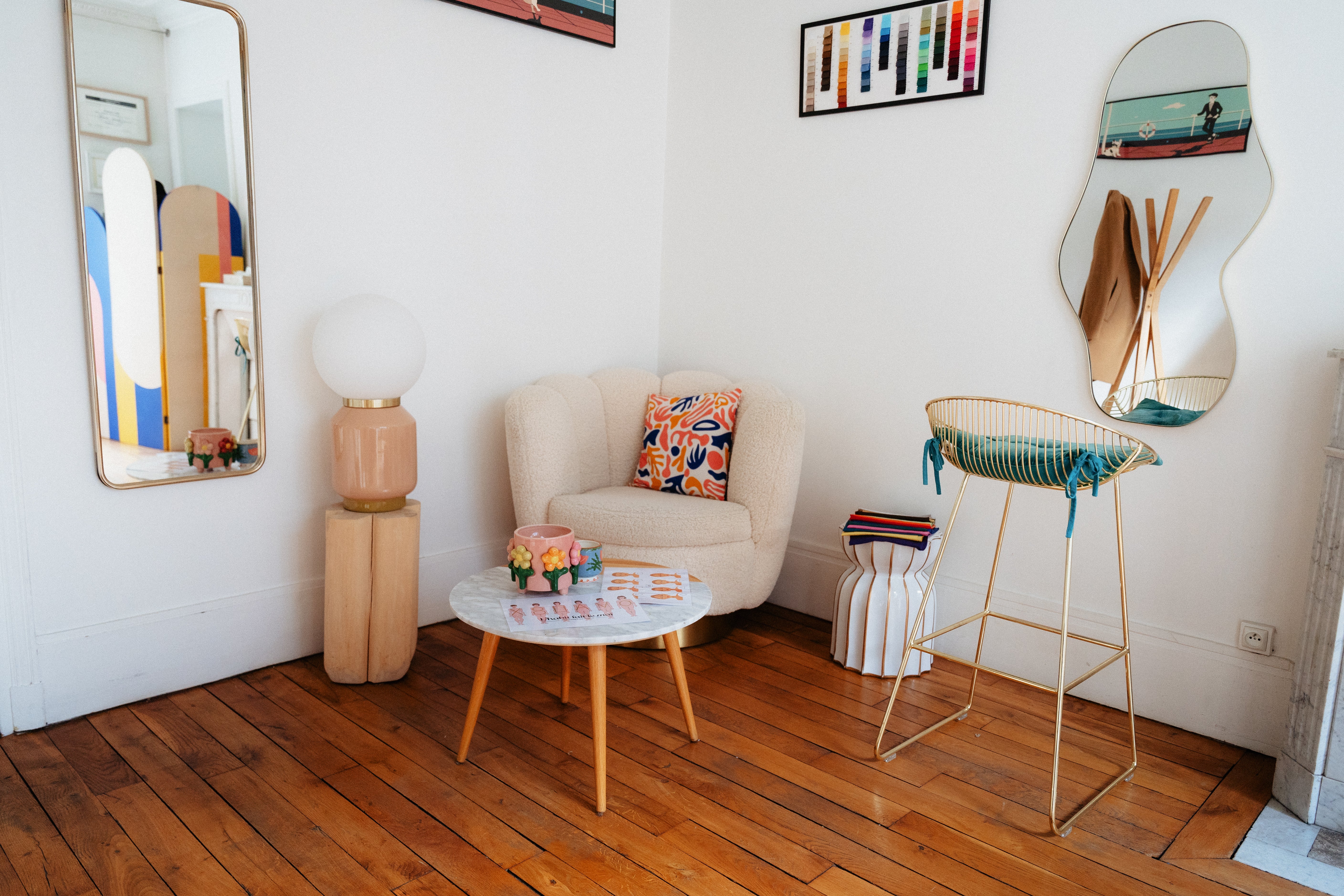 showroom privée à Paris et drapping de colorimétrie