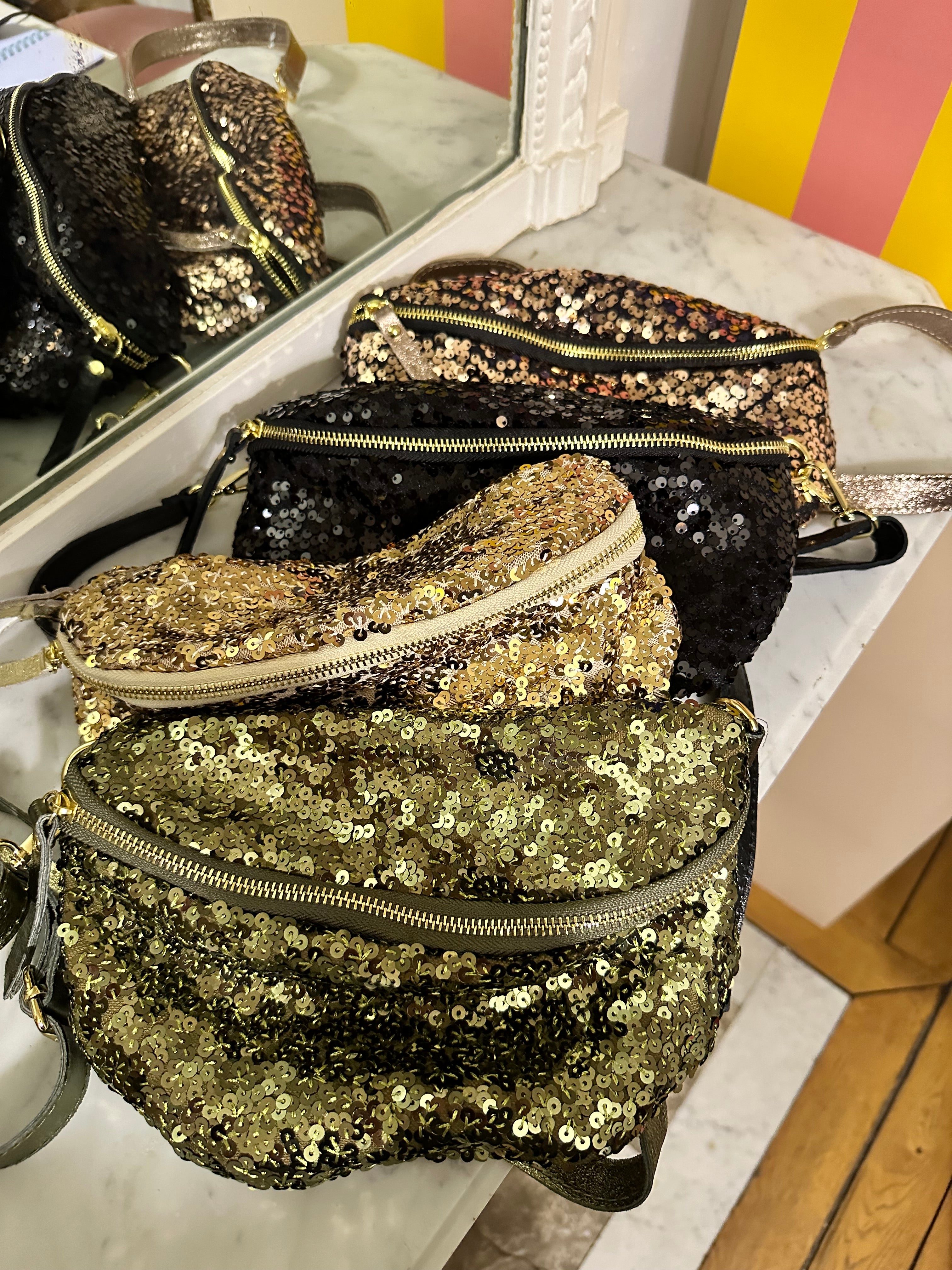 Sac Banane Sequin